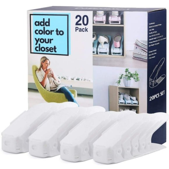 YIHATA SHOE ORGANIZERS (BOX OF 20) (NIB) - Picture 7 of 9